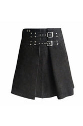 Roman Gladiator Warrior Leather Kilt
